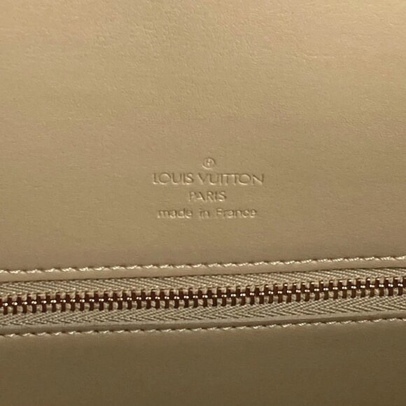 LOUIS VUITTON M91000 MonogramVernis Mercer Bags Travel Bag Duffle Bag Beige - Picture 14 of 16